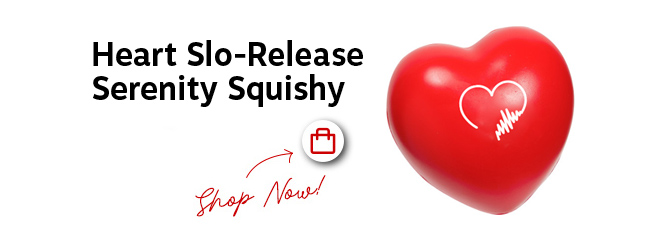 Heart Slo-Release Serenity Squishy